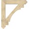 Ekena Millwork Merced Arts & Crafts Rough Sawn Bracket, Douglas Fir, 6"W x 40"D x 44"H BKT06X40X44MRC03RDF - alternate 4